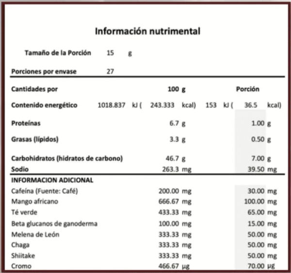 coffe olla fungi NUX OLLA FUNGI / ADAPTOGÉNOS – 405 g