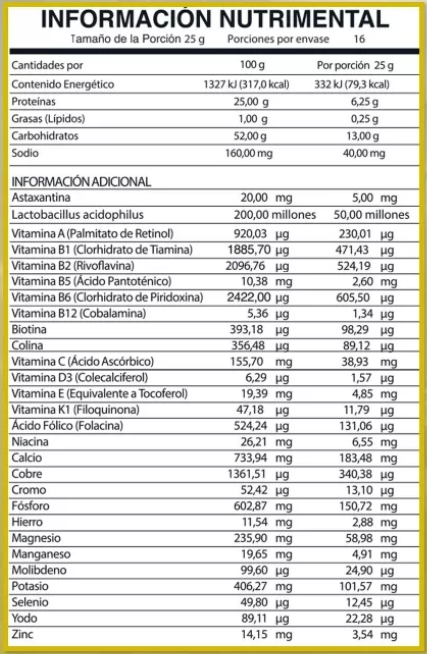 shae 225 vainilla SHAKE 25 VAINILLA 400 G